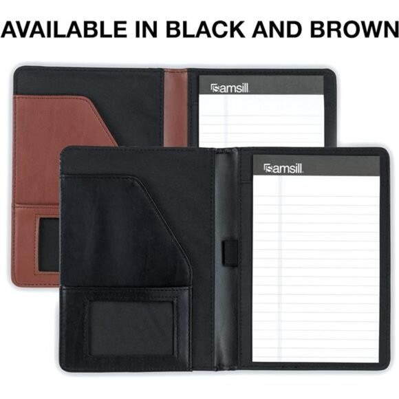 Mini Size Business Interview Professional Padfolio, Includes Writing Pad, - Picture 13 of 16